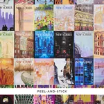 THE NEW YORKER CITY-VIEW COVERS - MULTICOLOR Schumacher Wall THE NEW YORKER CITY-VIEW COVERS MULTICOLOR Schumacher Wallpaper wallpaper - SKU 5016330