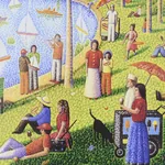 THE NEW YORKER CITY-VIEW COVERS - MULTICOLOR Schumacher Wall THE NEW YORKER CITY-VIEW COVERS MULTICOLOR Schumacher Wallpaper wallpaper - SKU 5016330