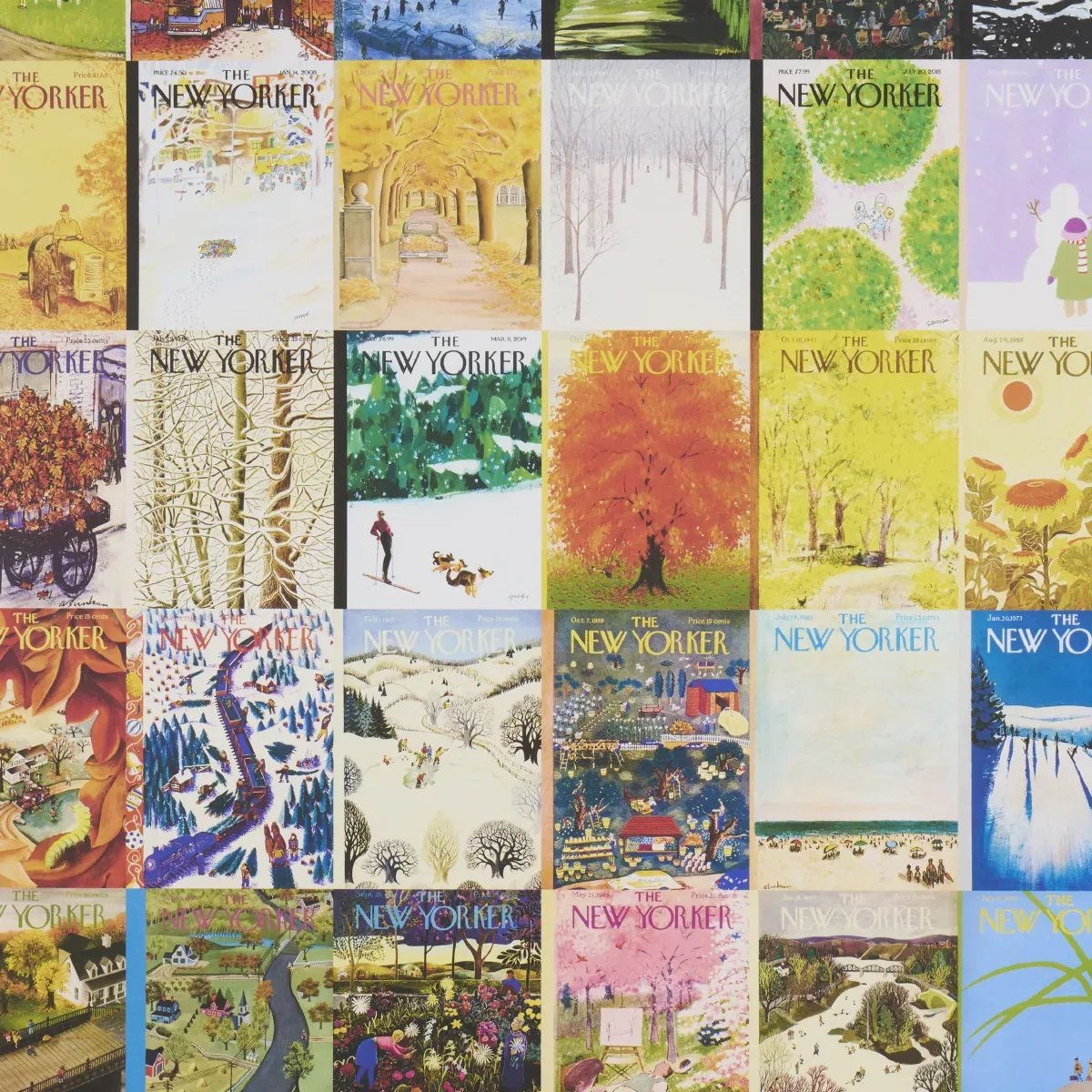 5016180 | THE NEW YORKER SEASONAL COVERS – MULTICOLOR