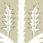 THISTLE - NEUTRAL Schumacher Wallpaper | Wallpaper Twins THISTLE NEUTRAL Schumacher Wallpaper wallpaper - SKU 5014951