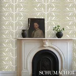 THISTLE - NEUTRAL Schumacher Wallpaper | Wallpaper Twins THISTLE NEUTRAL Schumacher Wallpaper wallpaper - SKU 5014951