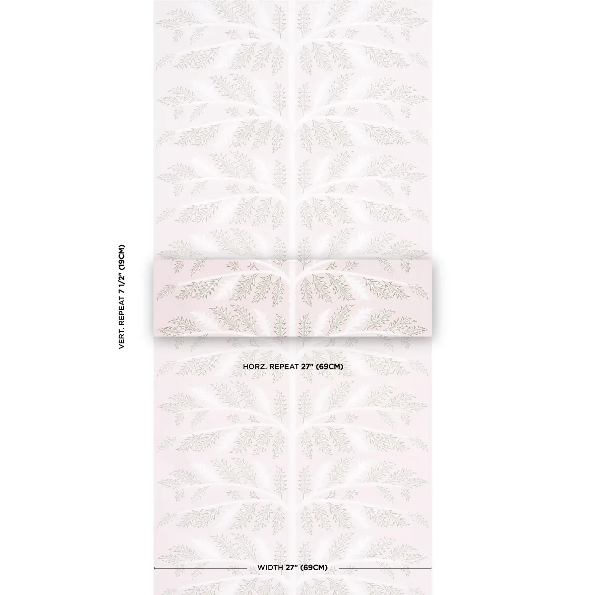 THISTLE - ROSE Schumacher Wallpaper | Wallpaper Twins THISTLE ROSE Schumacher Wallpaper wallpaper - SKU 5014952