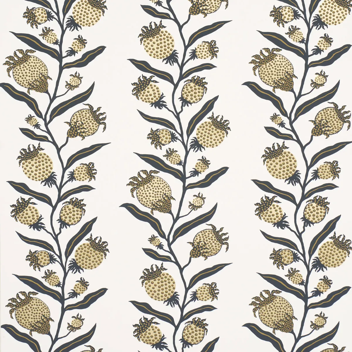 5015481 | THISTLE VINE – BLACK & GOLD