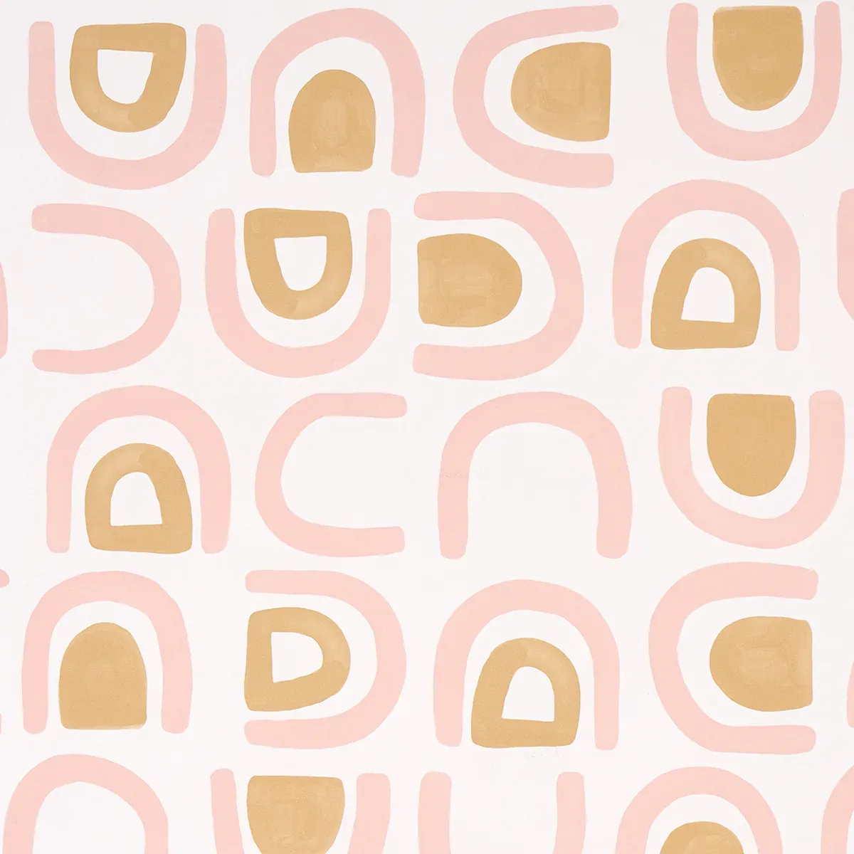 THRESHOLD SALT & OCHRE Schumacher Wallpaper wallpaper - SKU 5014012