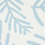 TIAH COVE - BLUE LEAF Schumacher Wallpaper | Wallpaper Twins TIAH COVE BLUE LEAF Schumacher Wallpaper wallpaper - SKU 5012451