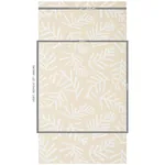 TIAH COVE IVORY ON NATURAL Schumacher Wallpaper wallpaper - SKU 5012452