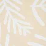 TIAH COVE IVORY ON NATURAL Schumacher Wallpaper wallpaper - SKU 5012452