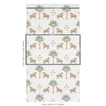 TIGER PALM - CRIMSON Schumacher Wallpaper | Wallpaper Twins TIGER PALM CRIMSON Schumacher Wallpaper wallpaper - SKU 5012922