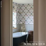TIGER PALM - CRIMSON Schumacher Wallpaper | Wallpaper Twins TIGER PALM CRIMSON Schumacher Wallpaper wallpaper - SKU 5012922