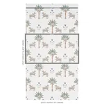 TIGER PALM - DELFT Schumacher Wallpaper | Wallpaper Twins TIGER PALM DELFT Schumacher Wallpaper wallpaper - SKU 5012921