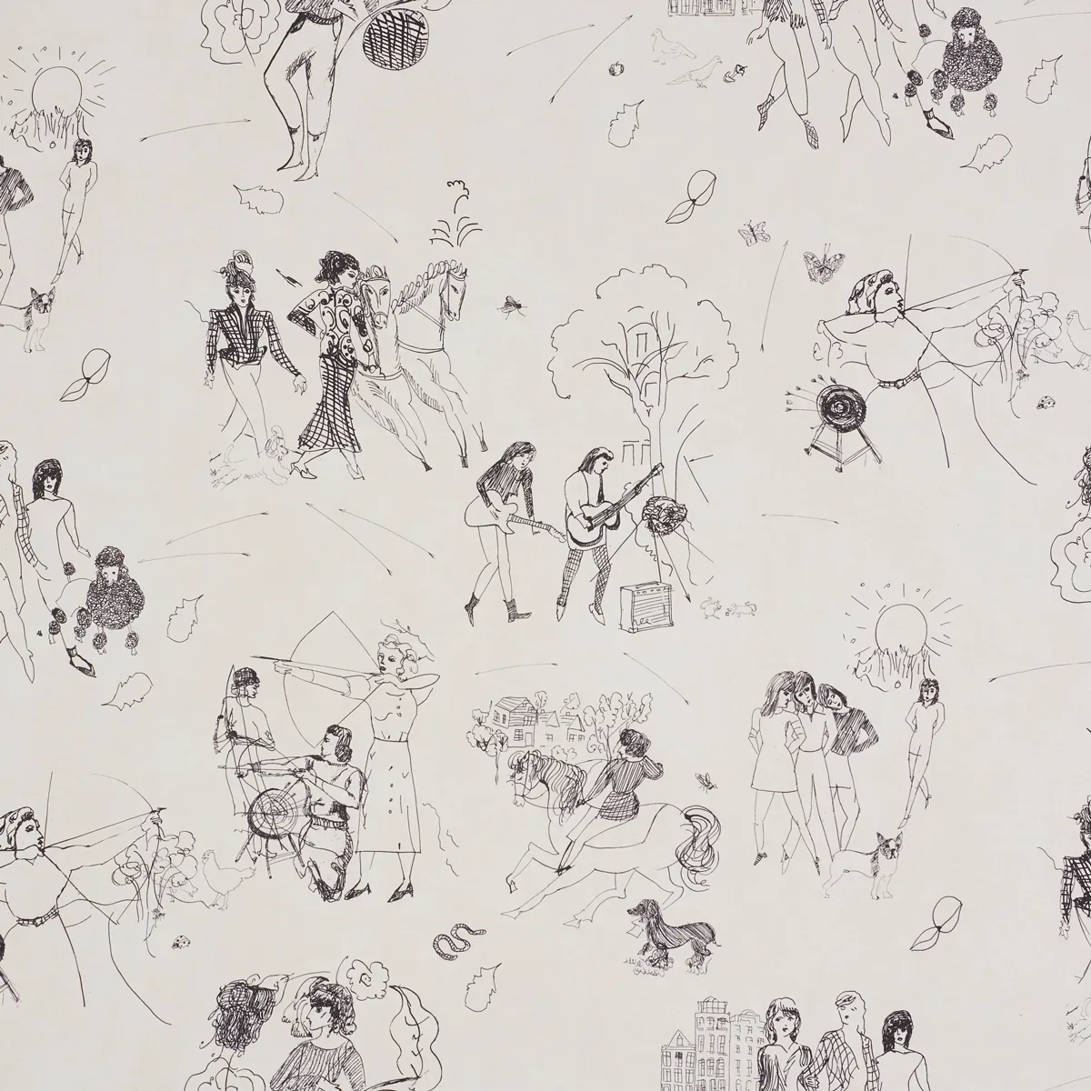 5011080 | TOILE DE FEMMES – PARCHMENT