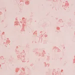 TOILE DE FEMMES POPPY Schumacher Wallpaper wallpaper - SKU 5011082