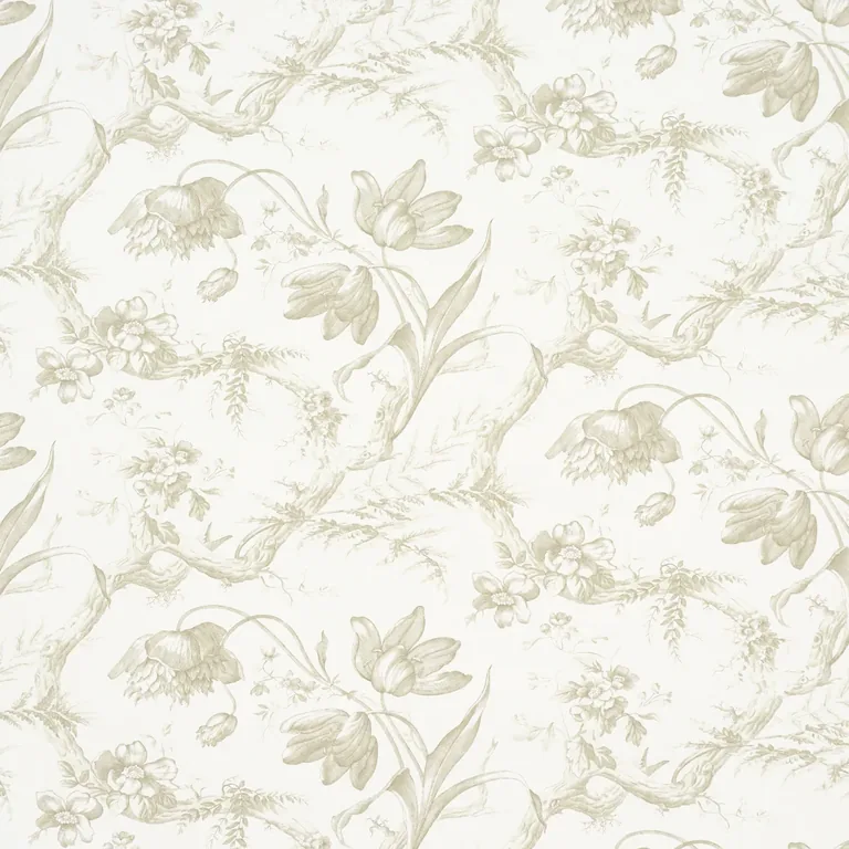 Schumacher TOILE DE FLEURS wallpaper