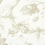 TOILE DE FLEURS - BIRCH Schumacher Wallpaper | Wallpaper Twi TOILE DE FLEURS BIRCH Schumacher Wallpaper wallpaper - SKU 5009125