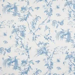 TOILE DE LA PRAIRIE BLUE Schumacher Wallpaper wallpaper - SKU 5011711