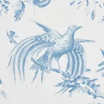 TOILE DE LA PRAIRIE BLUE Schumacher Wallpaper wallpaper - SKU 5011711