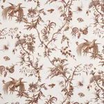 TOILE DE LA PRAIRIE BROWN Schumacher Wallpaper wallpaper - SKU 5011712