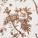 TOILE DE LA PRAIRIE BROWN Schumacher Wallpaper wallpaper - SKU 5011712