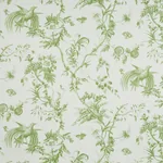 TOILE DE LA PRAIRIE - GREEN Schumacher Wallpaper | Wallpaper TOILE DE LA PRAIRIE GREEN Schumacher Wallpaper wallpaper - SKU 5011710