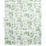 TOILE DE LA PRAIRIE - GREEN Schumacher Wallpaper | Wallpaper TOILE DE LA PRAIRIE GREEN Schumacher Wallpaper wallpaper - SKU 5011710