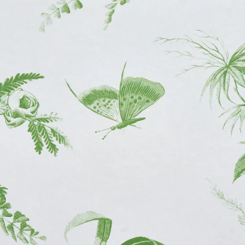 TOILE DE LA PRAIRIE - GREEN Schumacher Wallpaper | Wallpaper TOILE DE LA PRAIRIE GREEN Schumacher Wallpaper wallpaper - SKU 5011710