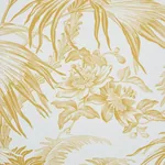 TOILE TROPIQUE - GOLD Schumacher Wallpaper | Wallpaper Twins TOILE TROPIQUE GOLD Schumacher Wallpaper wallpaper - SKU 5011480