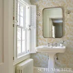 TOILE TROPIQUE - GOLD Schumacher Wallpaper | Wallpaper Twins TOILE TROPIQUE GOLD Schumacher Wallpaper wallpaper - SKU 5011480