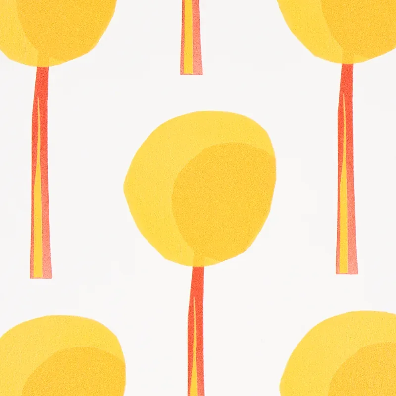 TOPIARY MARIGOLD Schumacher Wallpaper wallpaper - SKU 5012700