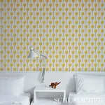 TOPIARY MARIGOLD Schumacher Wallpaper wallpaper - SKU 5012700