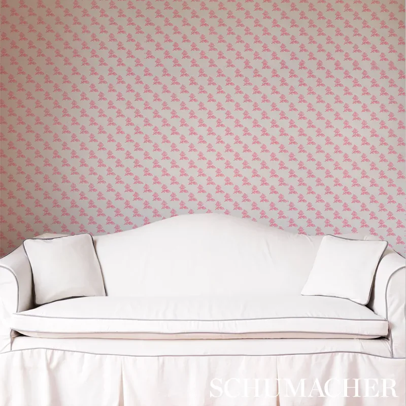 TORBAY BLUE Schumacher Wallpaper wallpaper - SKU 5011921