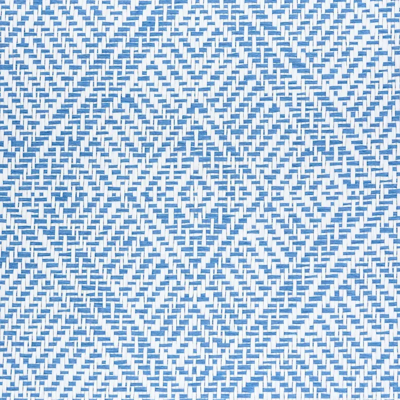 TORTOLA PAPERWEAVE - BLUE Schumacher Wallpaper | Wallpaper T TORTOLA PAPERWEAVE BLUE Schumacher Wallpaper wallpaper - SKU 5011250