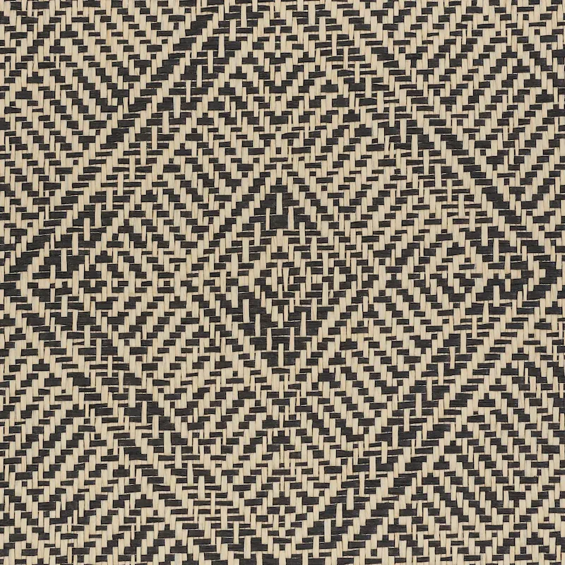 TORTOLA PAPERWEAVE - CARBON Schumacher Wallpaper | Wallpaper TORTOLA PAPERWEAVE CARBON Schumacher Wallpaper wallpaper - SKU 5011254