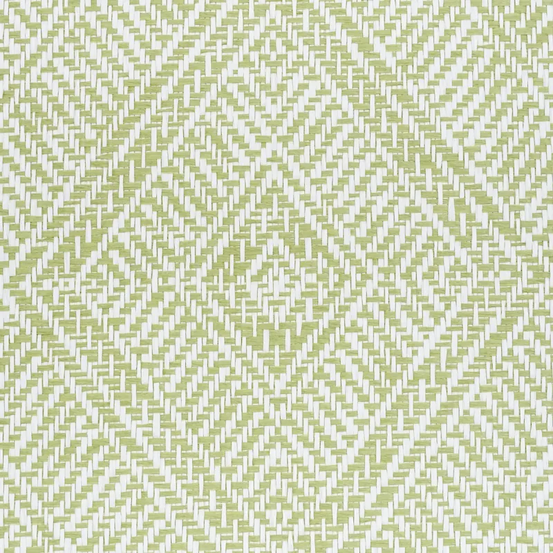 TORTOLA PAPERWEAVE GREEN Schumacher Wallpaper wallpaper - SKU 5011251