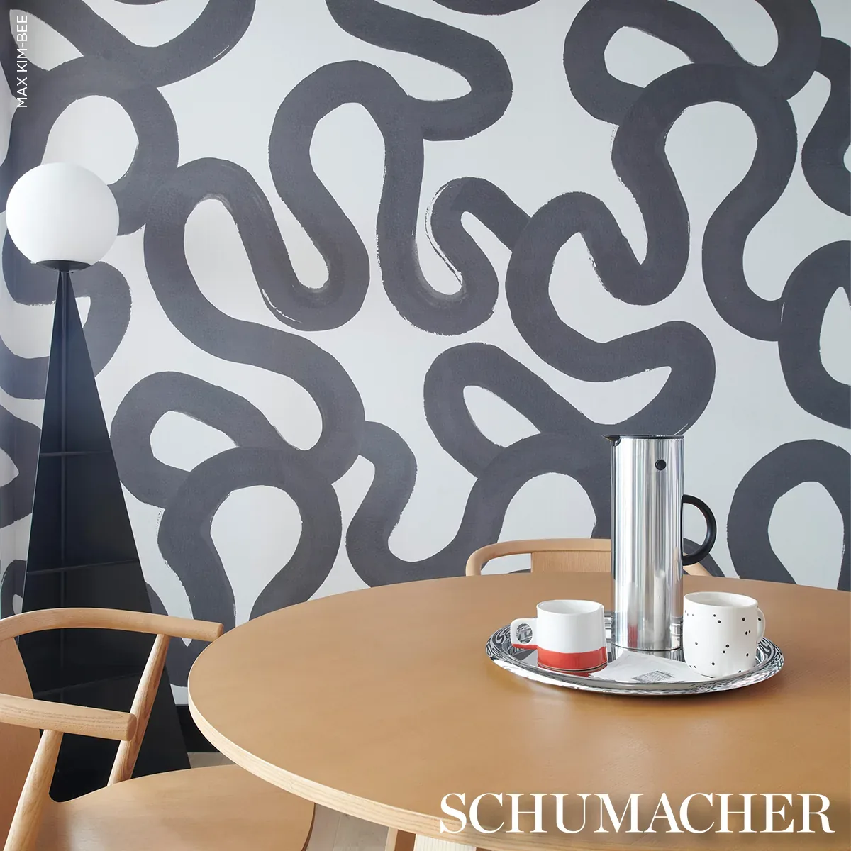 TRACE CARBON Schumacher Wallpaper wallpaper - SKU 5013990