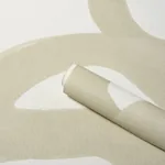 TRACE SAND Schumacher Wallpaper wallpaper - SKU 5013995