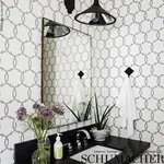 TRACERY CHARCOAL Schumacher Wallpaper wallpaper - SKU 5005121