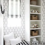 TRACERY CHARCOAL Schumacher Wallpaper wallpaper - SKU 5005121