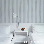 TRACING STRIPES GREY Schumacher Wallpaper wallpaper - SKU 5012171