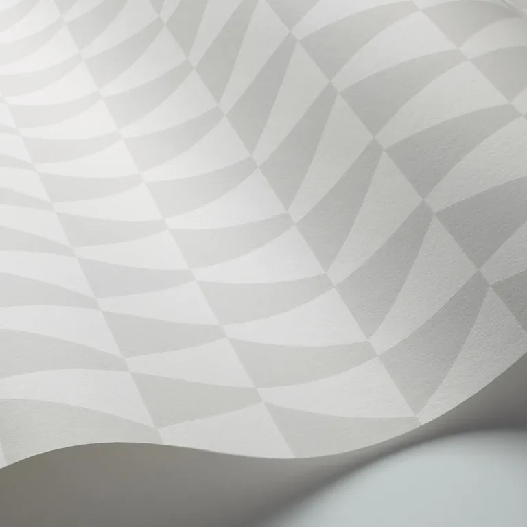 Schumacher TRAPEZ wallpaper, color GREY, SKU 1778