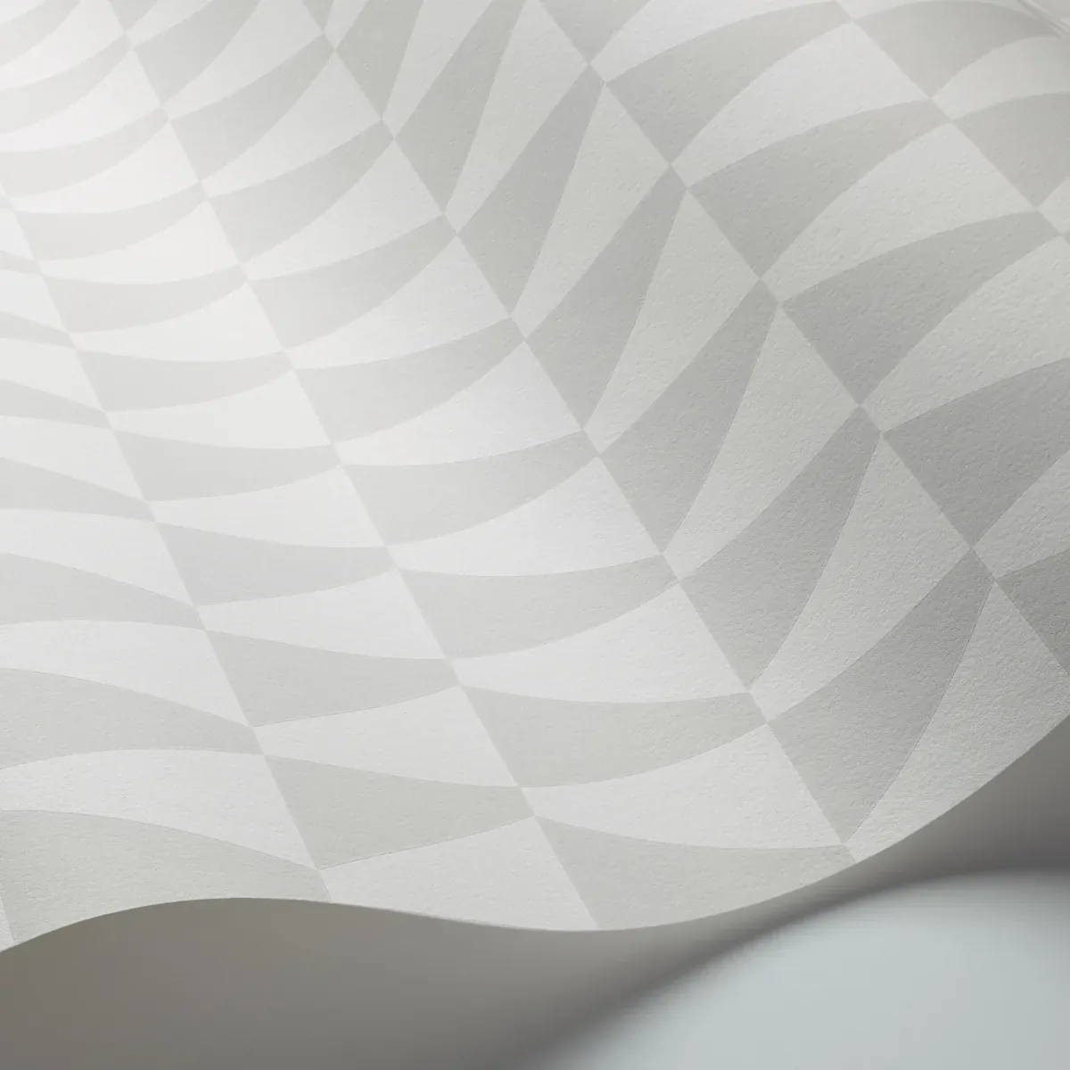 TRAPEZ - GREY Schumacher Wallpaper | Wallpaper Twins TRAPEZ GREY Schumacher Wallpaper wallpaper - SKU 1778