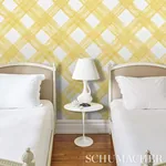TRAVERSE YELLOW Schumacher Wallpaper wallpaper - SKU 5009712
