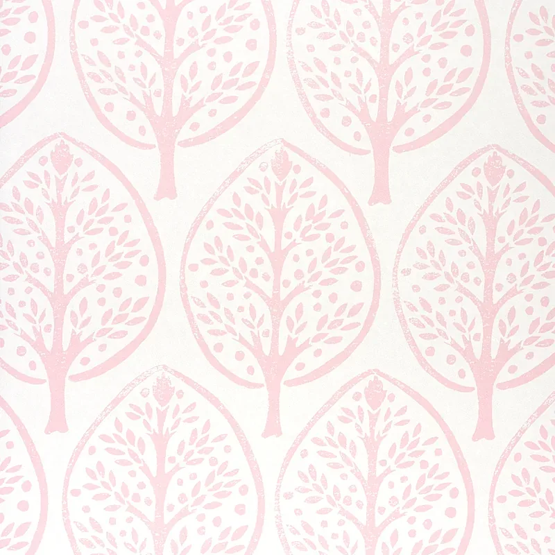 Tree PINK Schumacher Wallpaper wallpaper - SKU 5011181