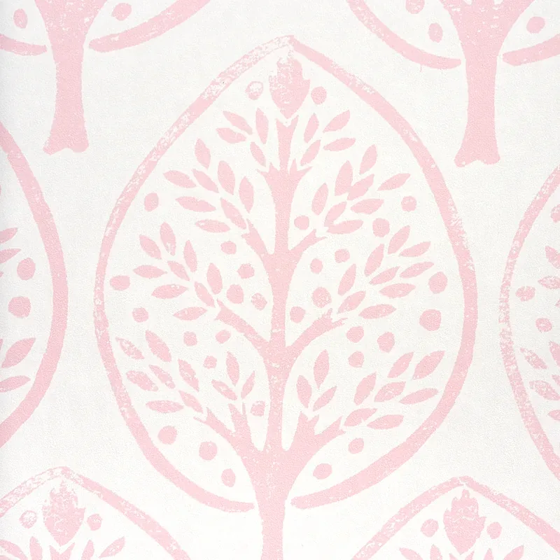 Tree PINK Schumacher Wallpaper wallpaper - SKU 5011181