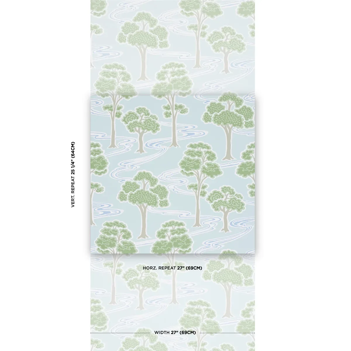 TREE RIVER MINERAL Schumacher Wallpaper wallpaper - SKU 5009102