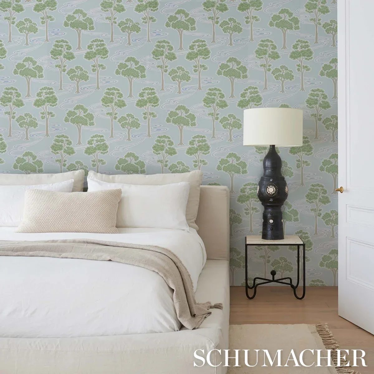 TREE RIVER MINERAL Schumacher Wallpaper wallpaper - SKU 5009102