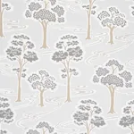 TREE RIVER MOONSTONE Schumacher Wallpaper wallpaper - SKU 5009100