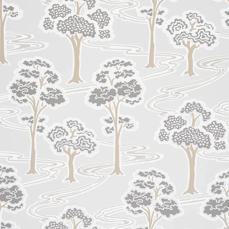 Schumacher TREE RIVER wallpaper
