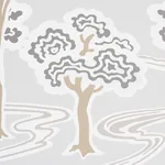 TREE RIVER MOONSTONE Schumacher Wallpaper wallpaper - SKU 5009100