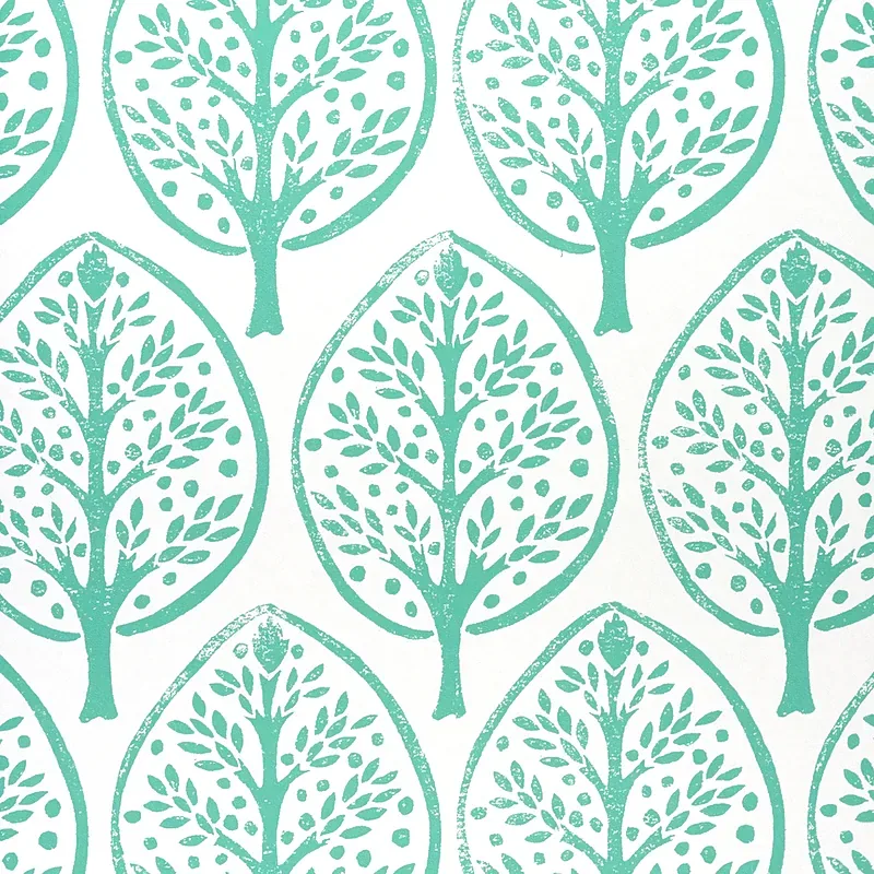 Tree - SEAGLASS Schumacher Wallpaper | Wallpaper Twins Tree SEAGLASS Schumacher Wallpaper wallpaper - SKU 5011180