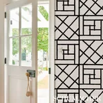 TRELLIS - BLACK Schumacher Wallpaper | Wallpaper Twins TRELLIS BLACK Schumacher Wallpaper wallpaper - SKU 5012572